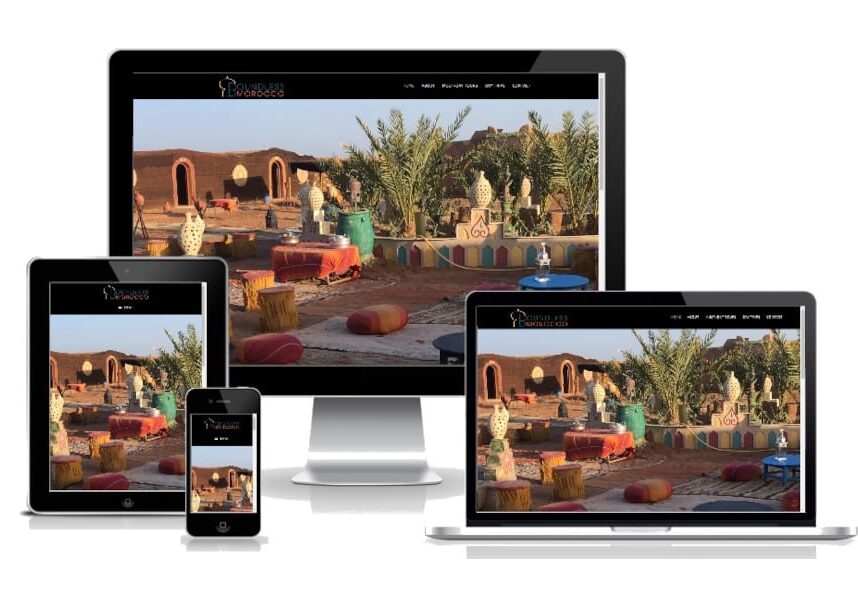Boundless Morocco home page responsive